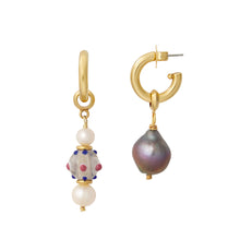 Load image into Gallery viewer, Beach Ball Stick Earring Charm