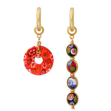 Load image into Gallery viewer, Chained Donut Earring Charm