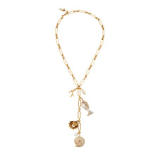 Load image into Gallery viewer, Shell Beach Y-Necklace