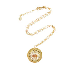Load image into Gallery viewer, Zodiac Intaglio Cancer Necklace