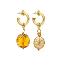 Load image into Gallery viewer, Crystal Ball Earring Charm