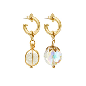 Crystal Ball Earring Charm