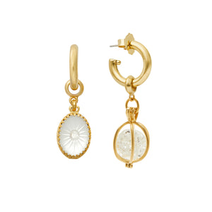 Crystal Ball Earring Charm